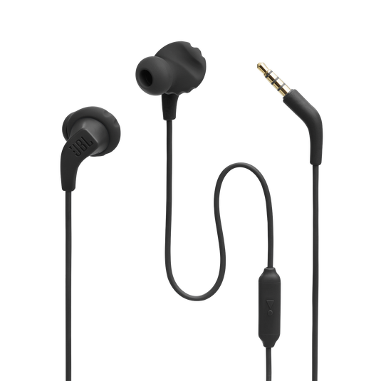 JBL Endurance Run 2 Wired In-Ear Sports Earphones Black