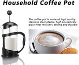 French Press Coffee Maker, 304 Grade Stainless Steel 800ML