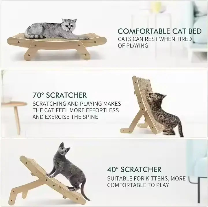 Cat scratch board