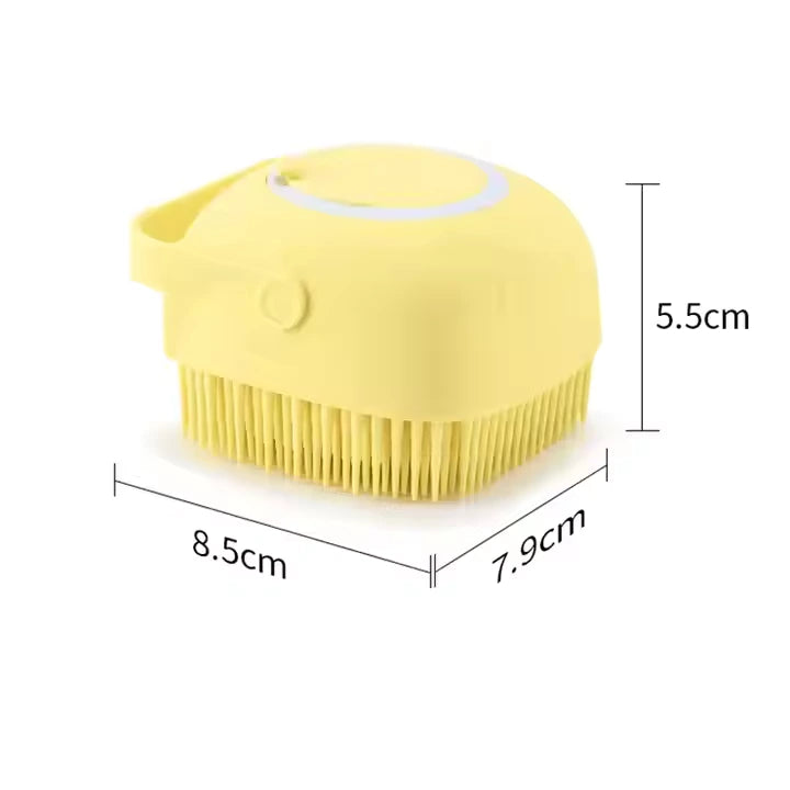 Multi Functional Silicone Pet Brush
