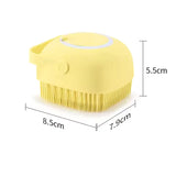 Multi Functional Silicone Pet Brush