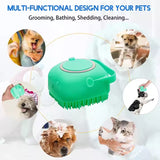 Multi Functional Silicone Pet Brush