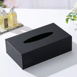 Acrylic tissue box