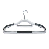 Non Marking Wide Shoulder Anti Slip Double Position Hanger