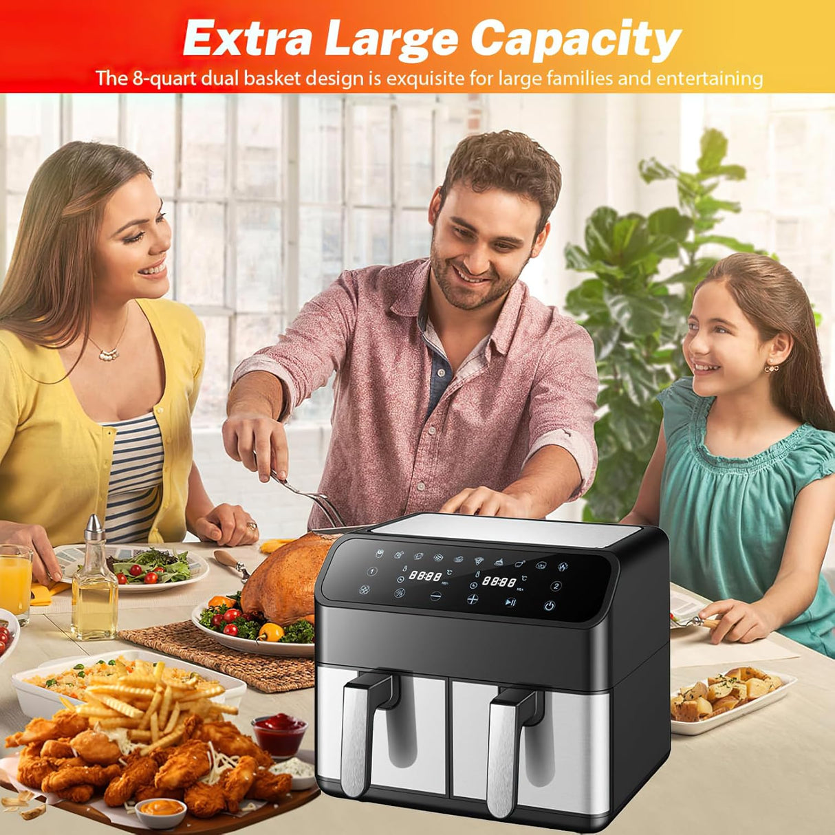 Double Drawer Double Pot Electric Oven