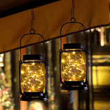 Solar Mason Can Lamp (1 Piece Set)