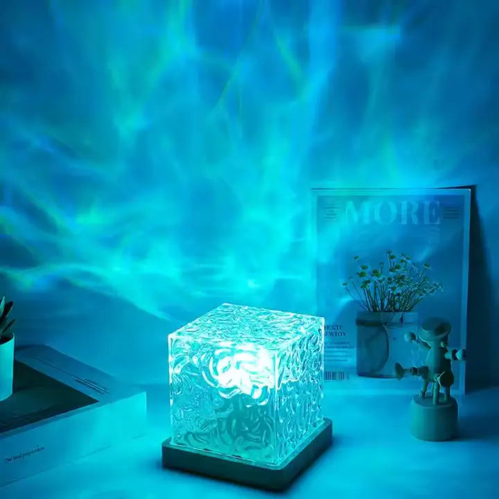 Square Crystal Lamp