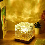 Square Crystal Lamp