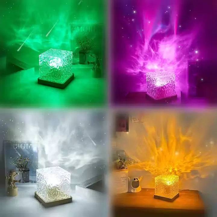 Square Crystal Lamp