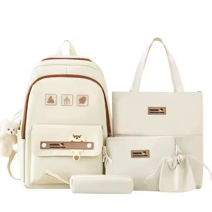 Backpack Five Piece Set