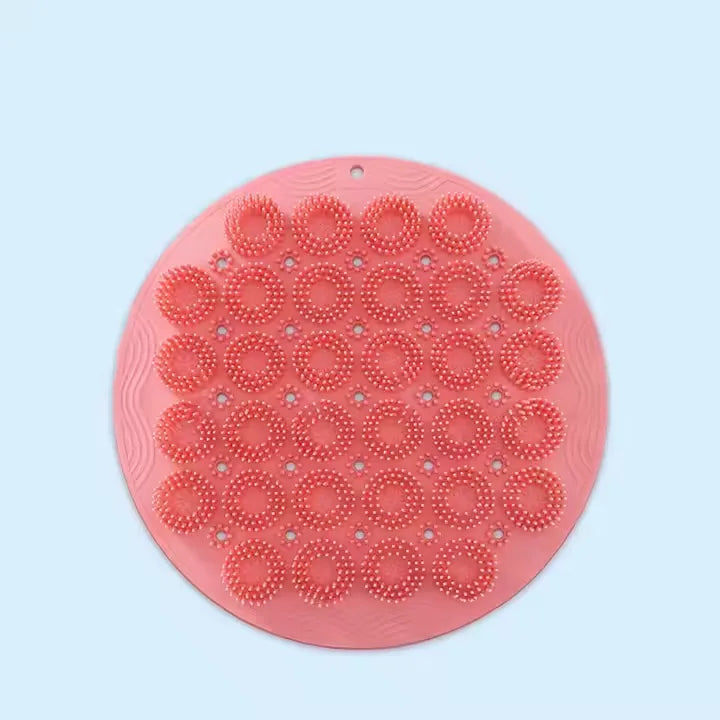 Circular Silicone Rubbing Pad (Monochrome)
