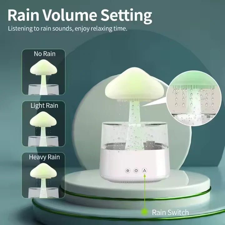 Music Bluetooth Rain Cloud Humidifier
