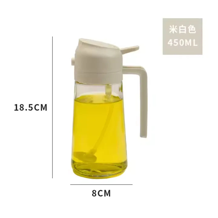 Glass Oil Bottle