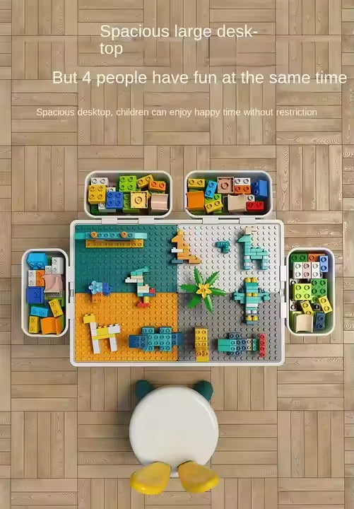 Puzzle Assembly Newborn Game Table