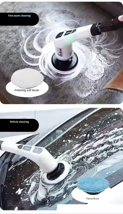 Wireless Electric Cleaning Brush Color: White, Black, Peach