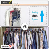 5-Layer U-Shaped Standard Storage Pants Rack