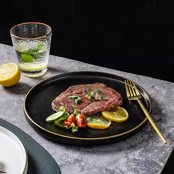 Western Style Beef Plate 10Inch