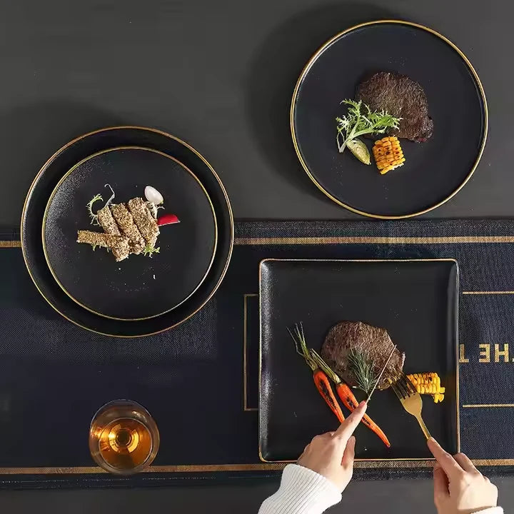 Western Style Beef Plate 10Inch