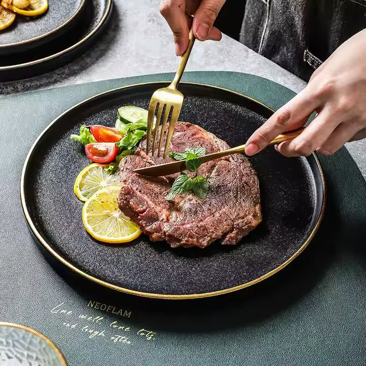 Western Style Beef Plate 7.5Inch