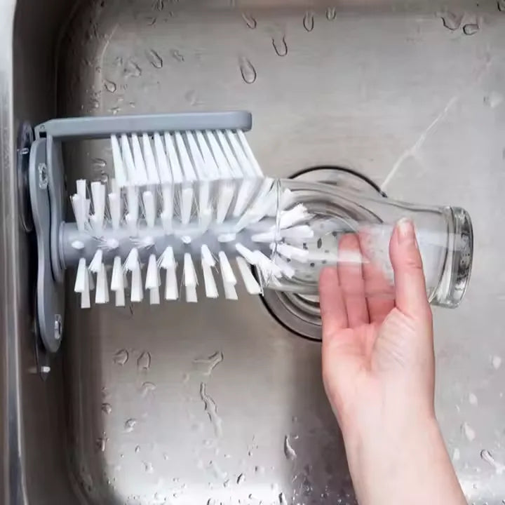 Removable Lazy Suction Cup Washing Brush