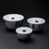 20 Pc HexClad Hybrid Cookware Set W/ Lids Stainless Steel Wok Kitchenware 3-Ply Stainless Steel Honeycomb