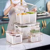 Refrigerator Fresh Storage Box Transparent