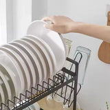 Two Layer Dismantling Dish Rack