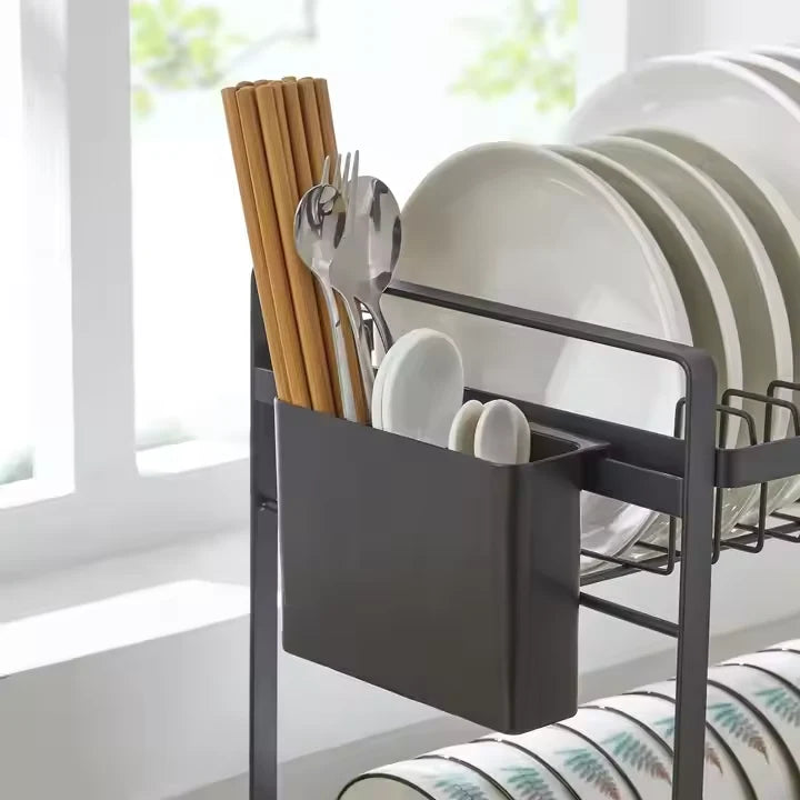 Two Layer Dismantling Dish Rack