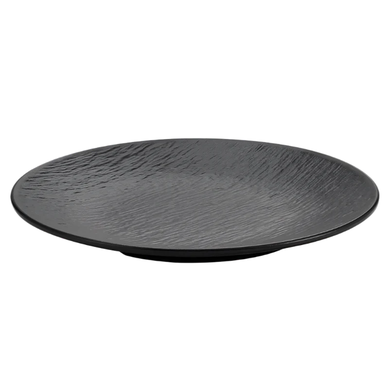 12 Inch Tree Pattern Dan Shaped Fish Plate