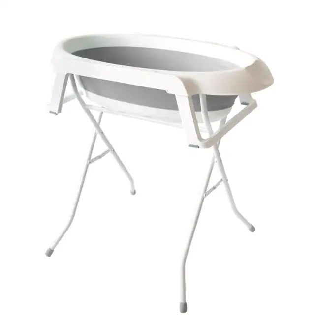 Foldable Bath Tub With Portable Stainless Steel Stand
