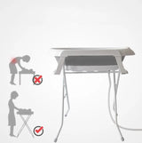 Foldable Bath Tub With Portable Stainless Steel Stand