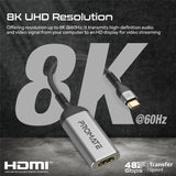 Promate 8K@60Hz Crystalclarity™ Usb-C To Hdmi® Adapter