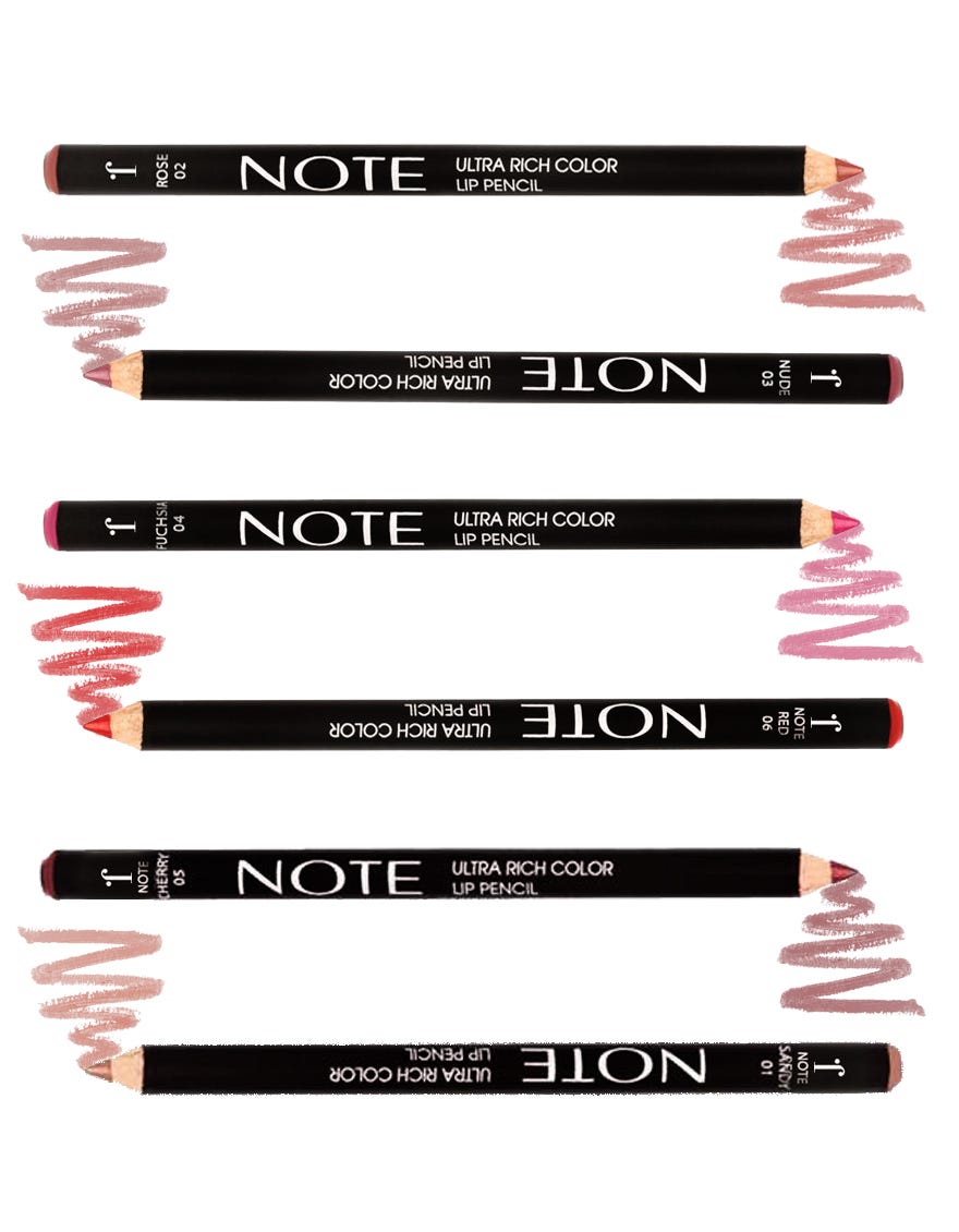 Note Ultra Rich Color Lip Pencil 05 Cherry