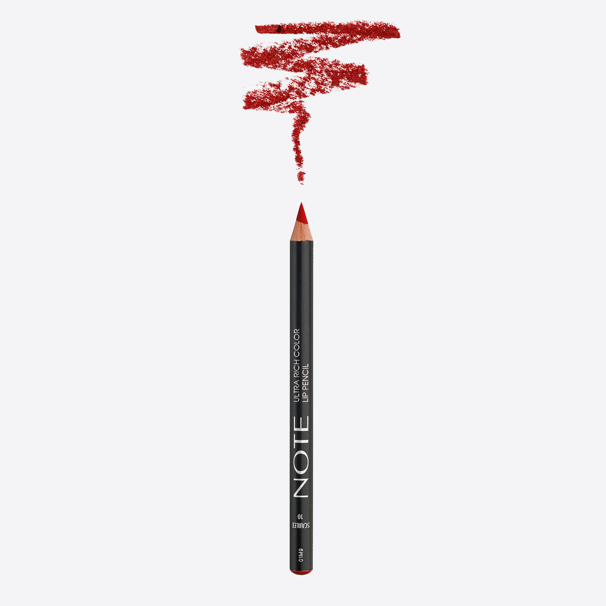 Note Ultra Rich Color Lip Pencil 10 Scarlet