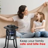 PowerPac Insect Repeller With Stand,13W Uv With Suction Fan:60M2