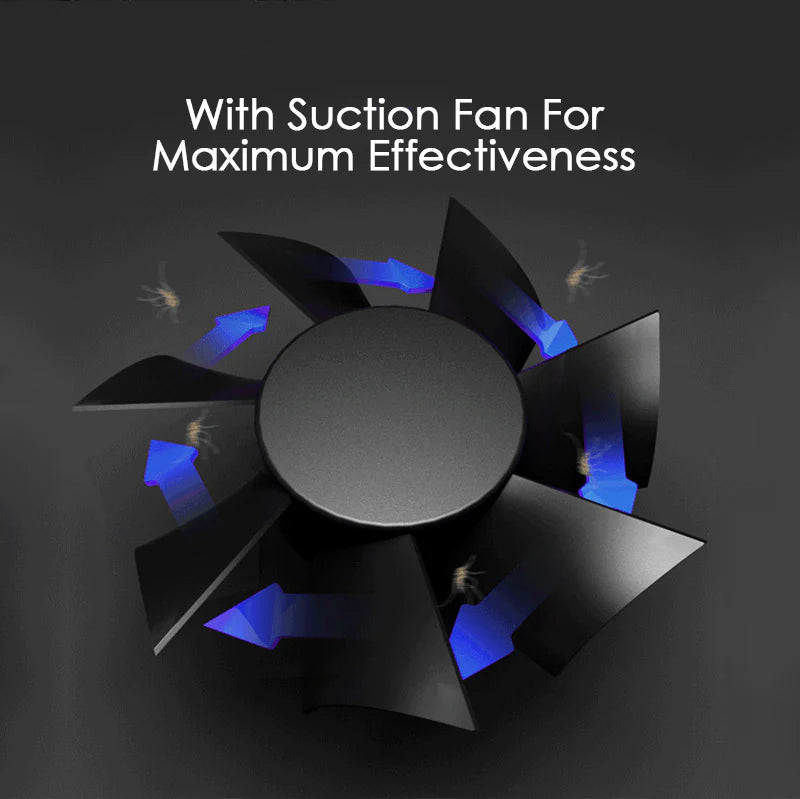 PowerPac Insect Repeller With Stand,13W Uv With Suction Fan:60M2