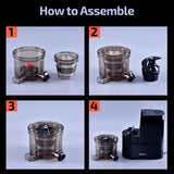 PowerPac Juice Extractor With Large Loading Tube, 150W