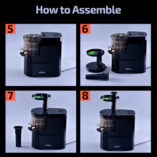 PowerPac Juice Extractor With Large Loading Tube, 150W