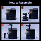 PowerPac Juice Extractor With Large Loading Tube, 150W