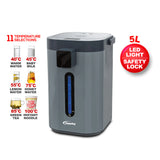 PowerPac 5L Electric Airpot With 2-Way Dispenser and Reboil, 11 Temperature  (White)