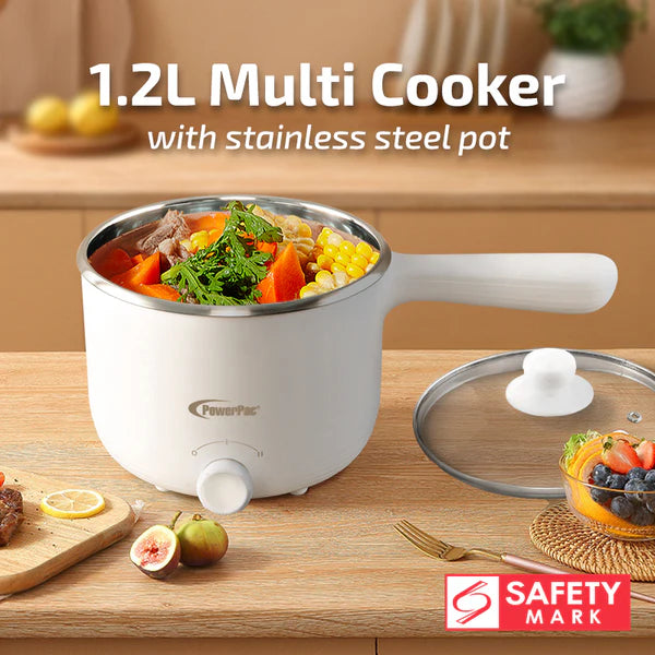 PowerPac Multi Cooker With Cooltouch Handle, 800W