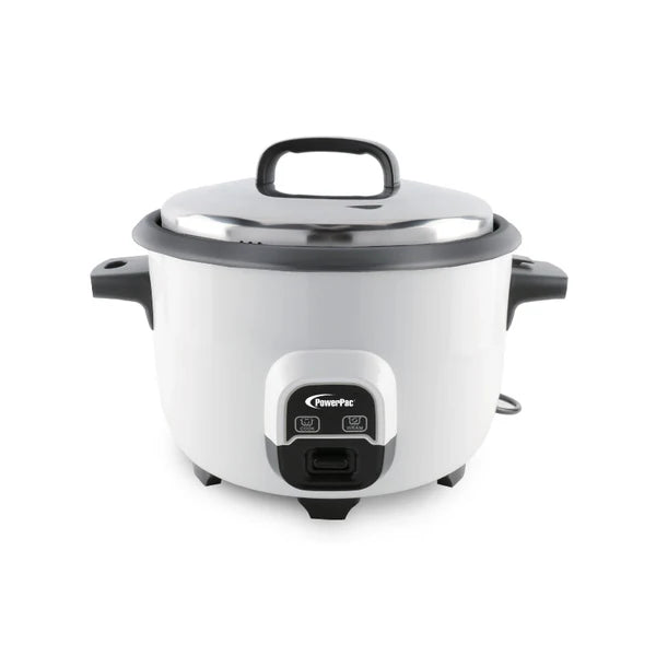 PowerPac 5.6L Rice Cooker With Non Stick Pot