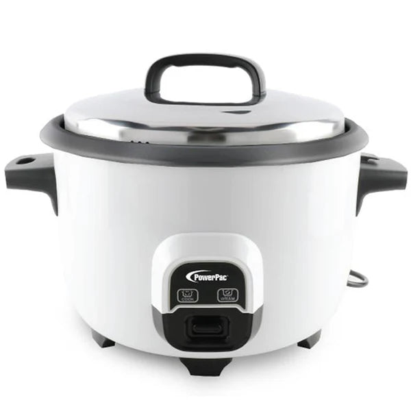 PowerPac 5.6L Rice Cooker With Non Stick Pot