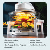 Convection Oven, Halogen Oven, Grill Roaster Oven 12L & Timer
