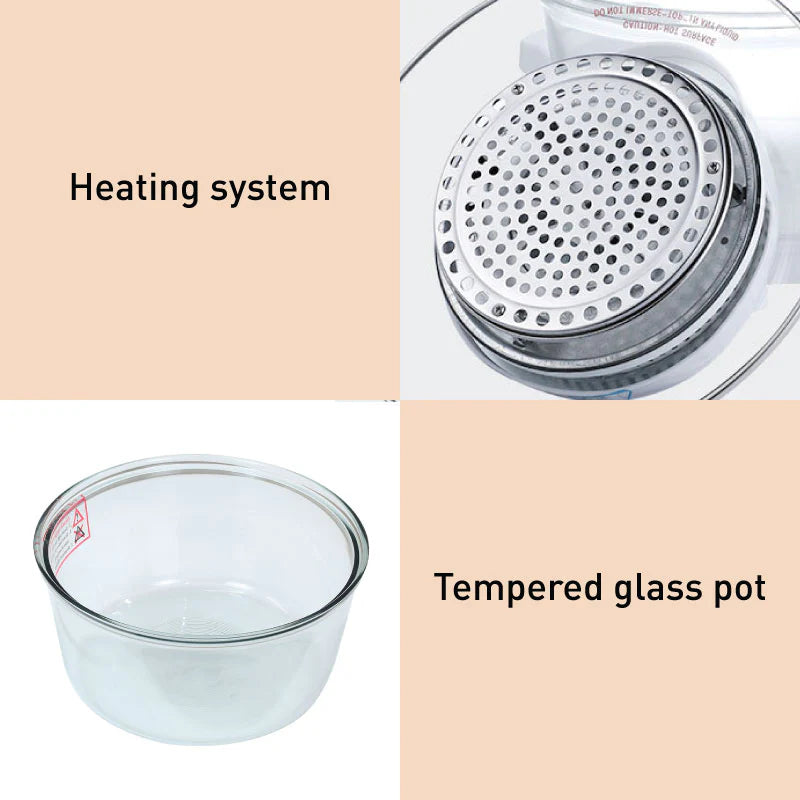 Convection Oven, Halogen Oven, Grill Roaster Oven 12L & Timer