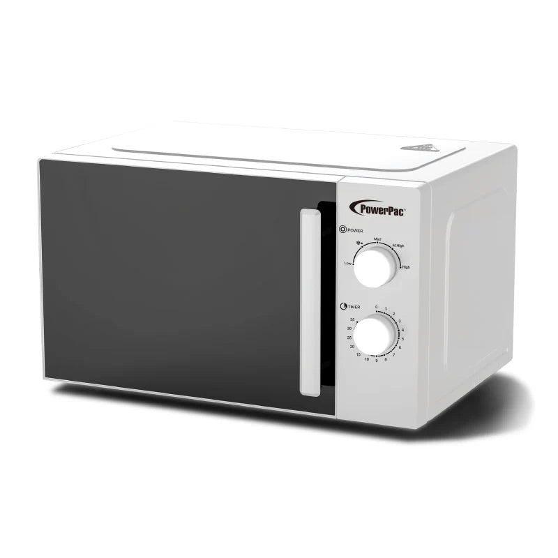 PowerPac Microwave Oven 25L With 4 Power Level and Defrost Function