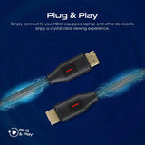 Promate Ultra-High Definition 4K@60Hz Hdmi Audio Video Cable, 10M