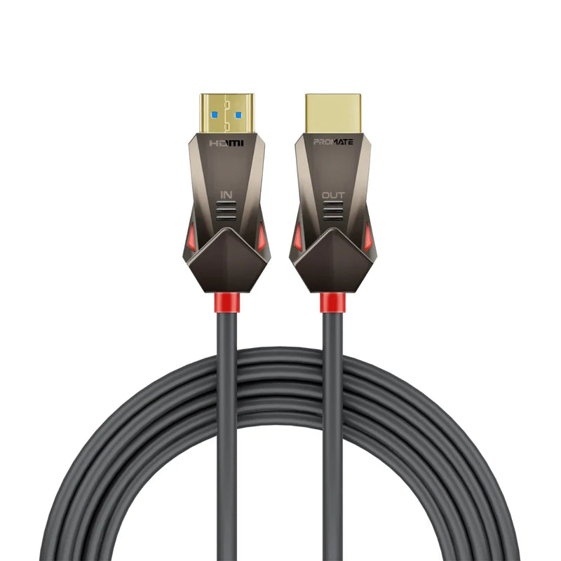 Promate Unidirectional Hd 4K@60Hz Hdmi Audio Video Cable, 20M