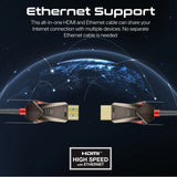 Promate Unidirectional Hd 4K@60Hz Hdmi Audio Video Cable, 20M