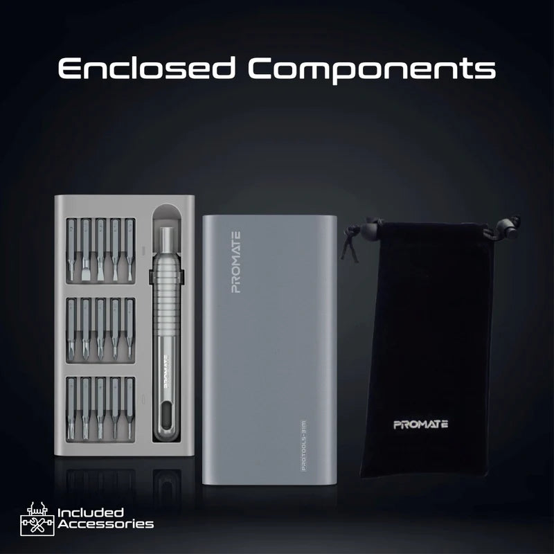 Promate 31-Piece Super Mini Precision Screwdriver Kit